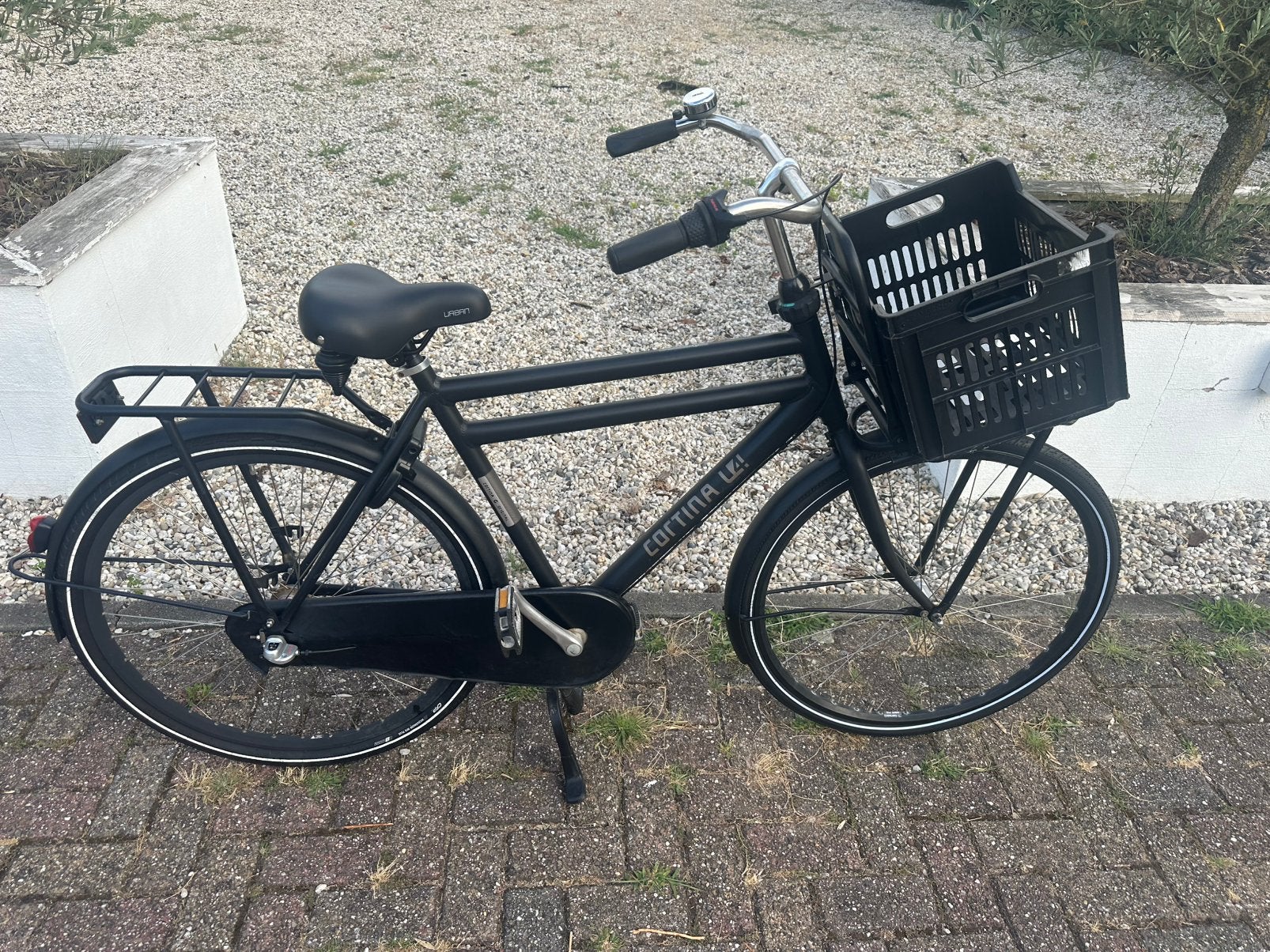 Cortina U4 28inch H57 herenfiets nieuw model, Terugtraprem, Versnellingen, 49 tot 53 cm, Zo goed als nieuw