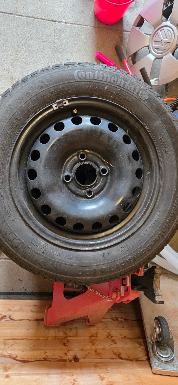 Winterbanden VW Up/Seat Mii/Skoda Citigo  -  165/70 R14, Ophalen, 14 inch, Gebruikt, Banden en Velgen