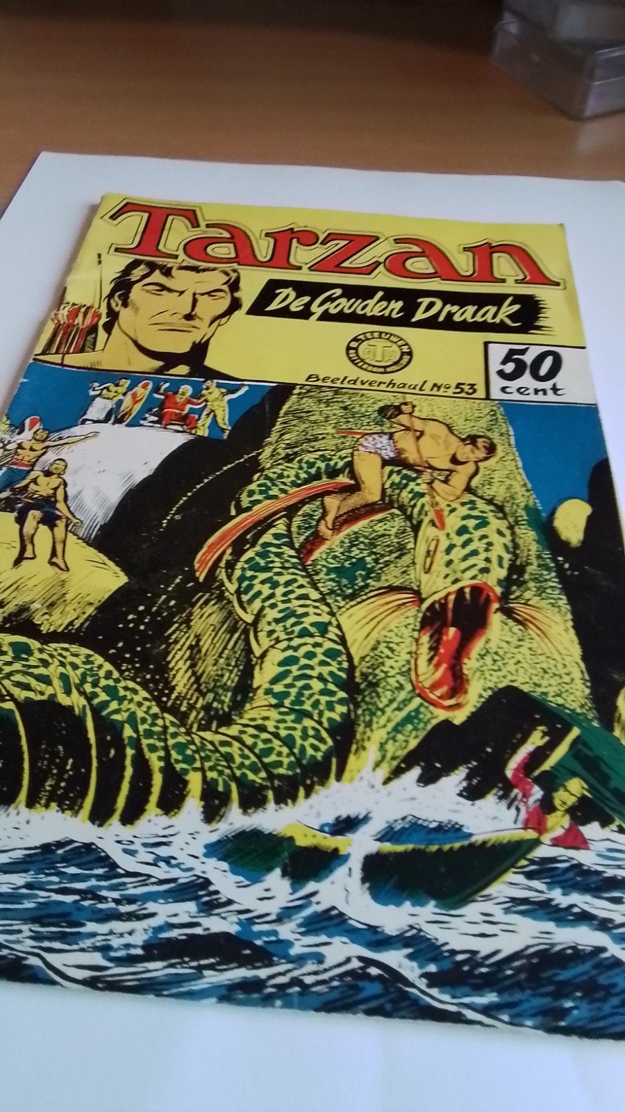 TARZAN DE GOUDEN DRAAK., Boeken, Ophalen of Verzenden