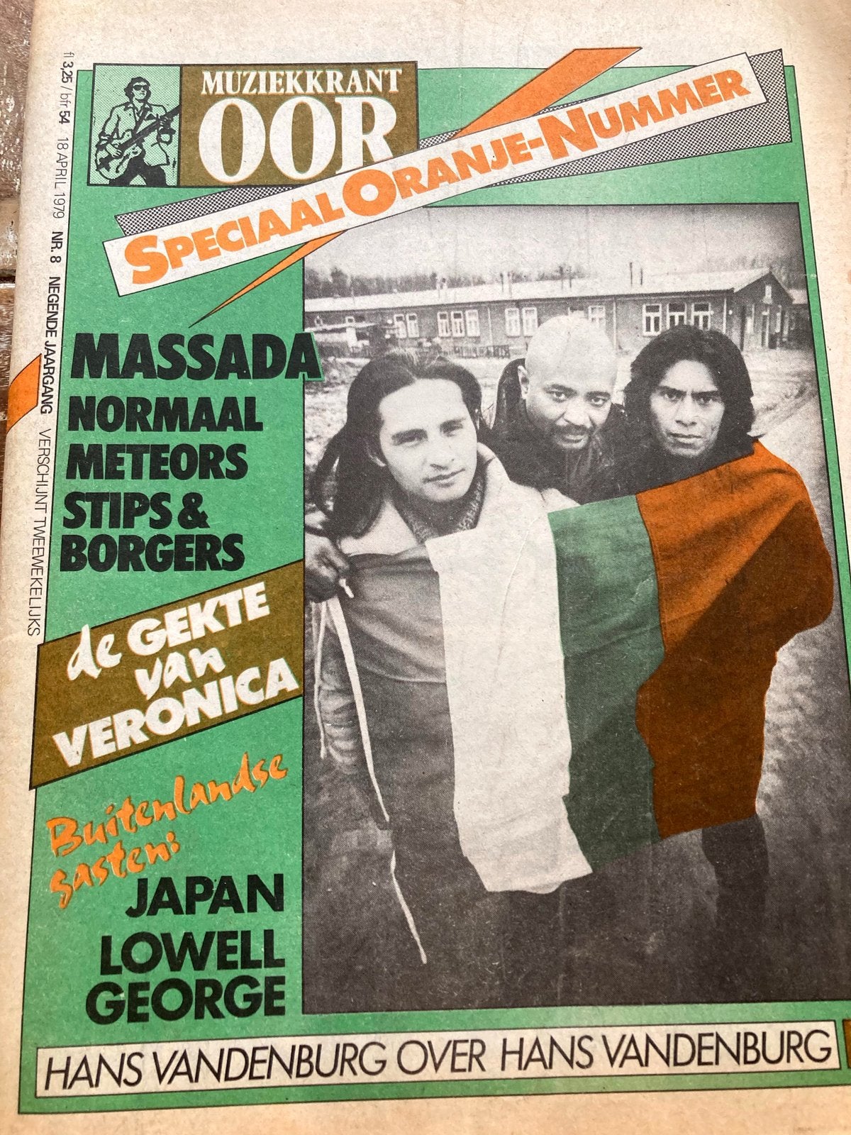 Muziekkrant OOR 1979 HANNEKE KAPPEN Stips Borgers SPOILERS, Ophalen of Verzenden, Zo goed als nieuw, Muziek, Film of Tv