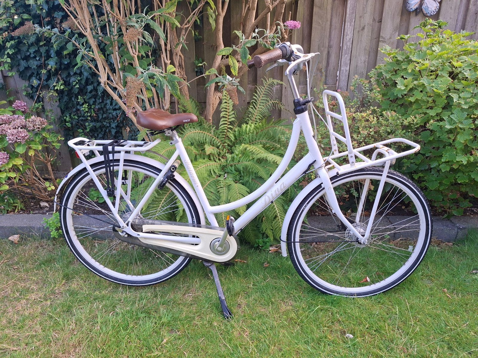 Batavus Diva Damesfiets met 7 versnellingen, Fietsen en Brommers, Fietsen | Dames | Damesfietsen, Ophalen, Gebruikt, Versnellingen