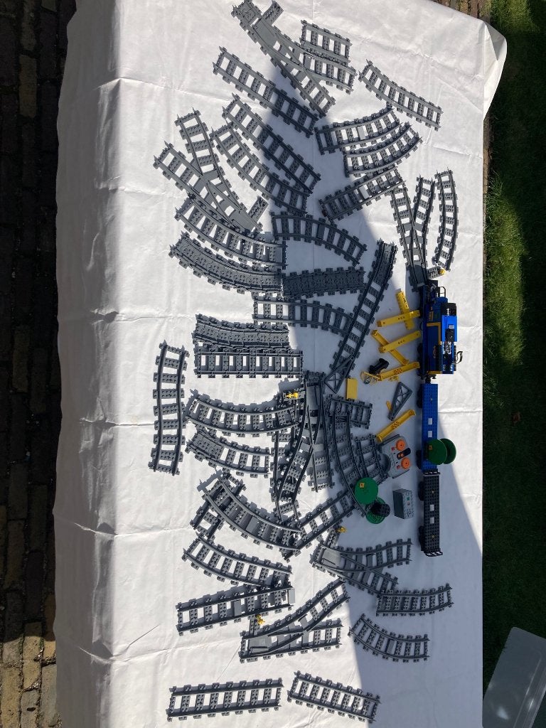 Elektrische Lego trein - Lego City Vrachttrein 60052, Kinderen en Baby's, Ophalen of Verzenden, Gebruikt