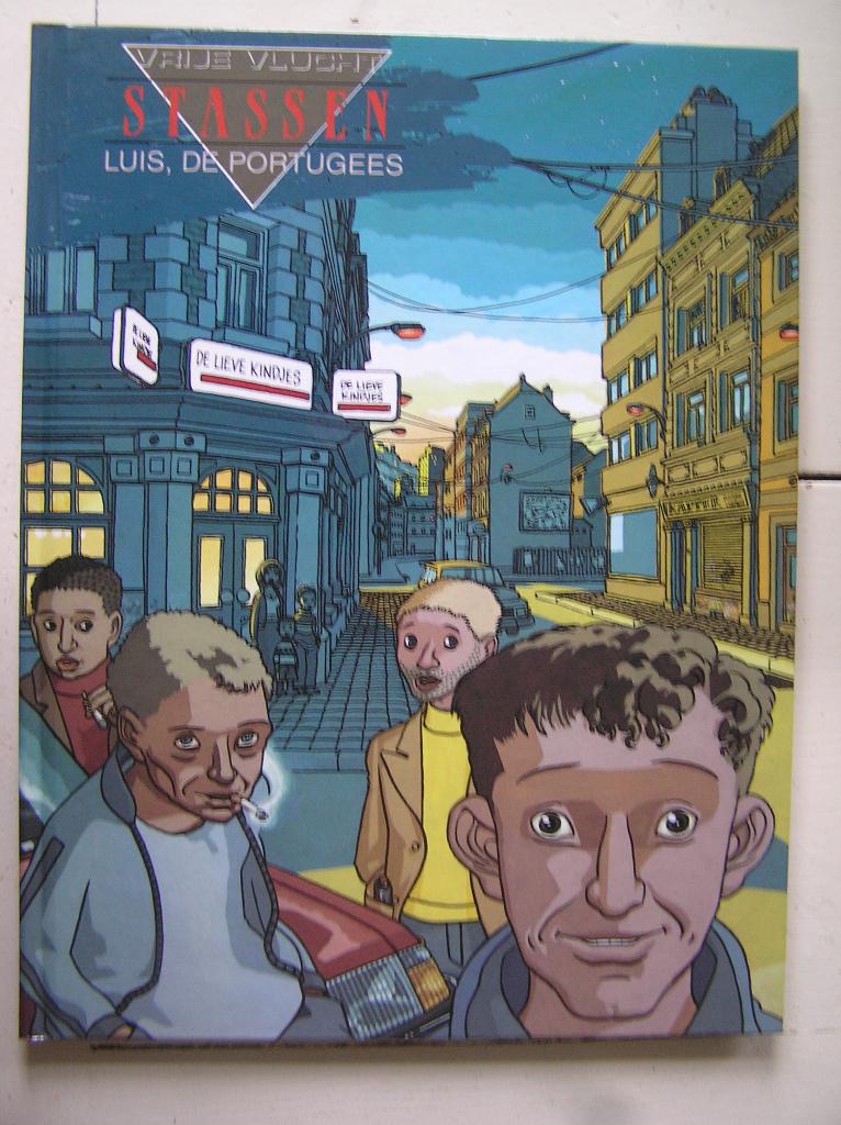 Luis, de Portugees. Vrije Vlucht.  HC, Eén stripboek, Ophalen of Verzenden, Nieuw
