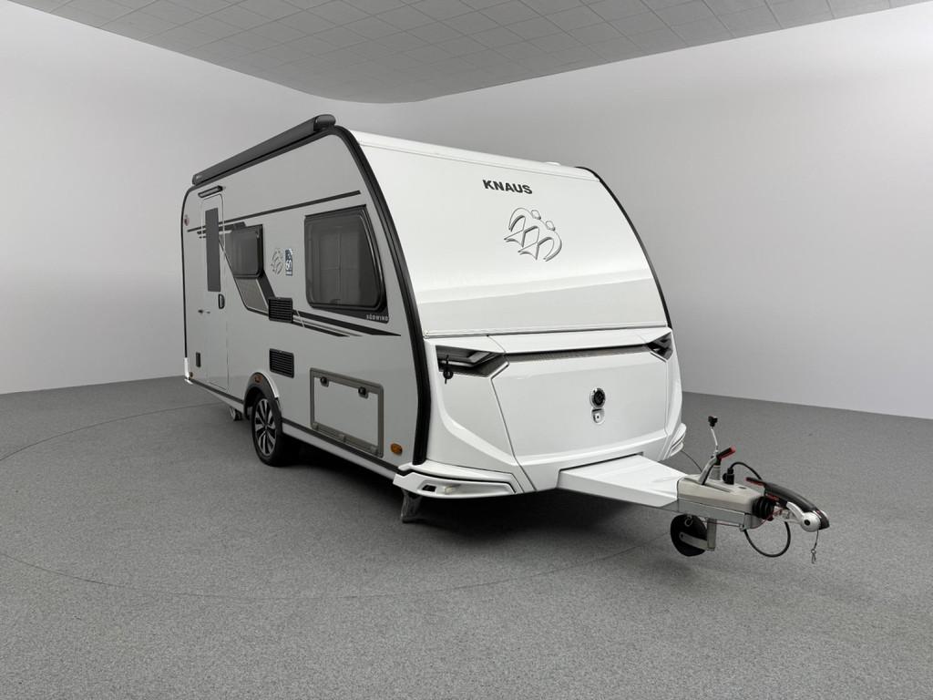 Knaus Südwind 420 QD 60 Years Dakairco cassetteluifel, Caravans en Kamperen, Caravans, Vast bed, Hordeur, Bedrijf, Treinzit