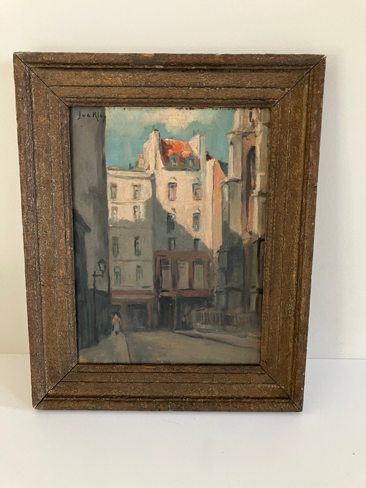 J vd Kley, mooi olieverf schilderij!!, Ophalen of Verzenden