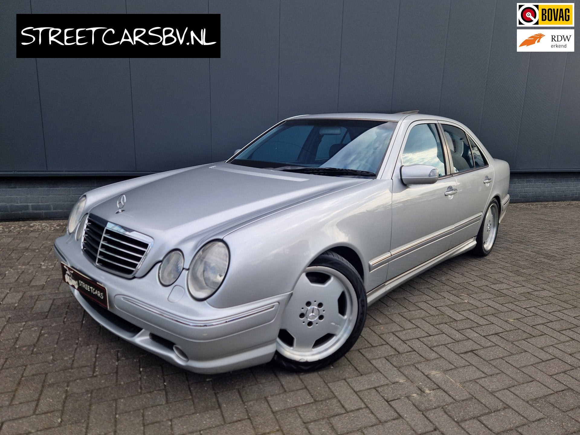 Mercedes-Benz E-klasse AMG 55 Facelift 150dkm Future Classic, Automaat, Achterwielaandrijving, Gebruikt, Leder