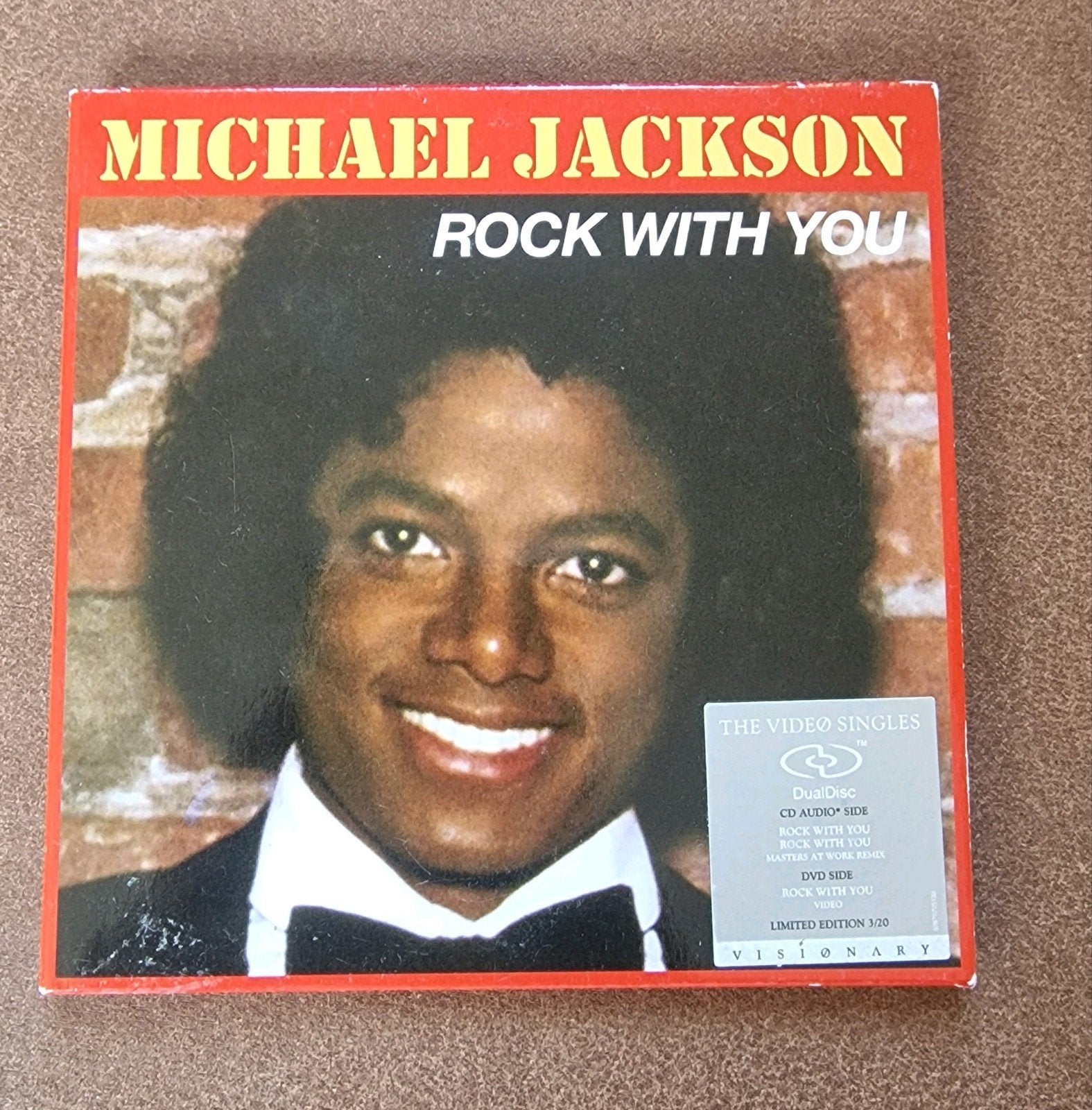 Michael Jackson - Rock With You CD DVD Single Visionary Box, Ophalen of Verzenden