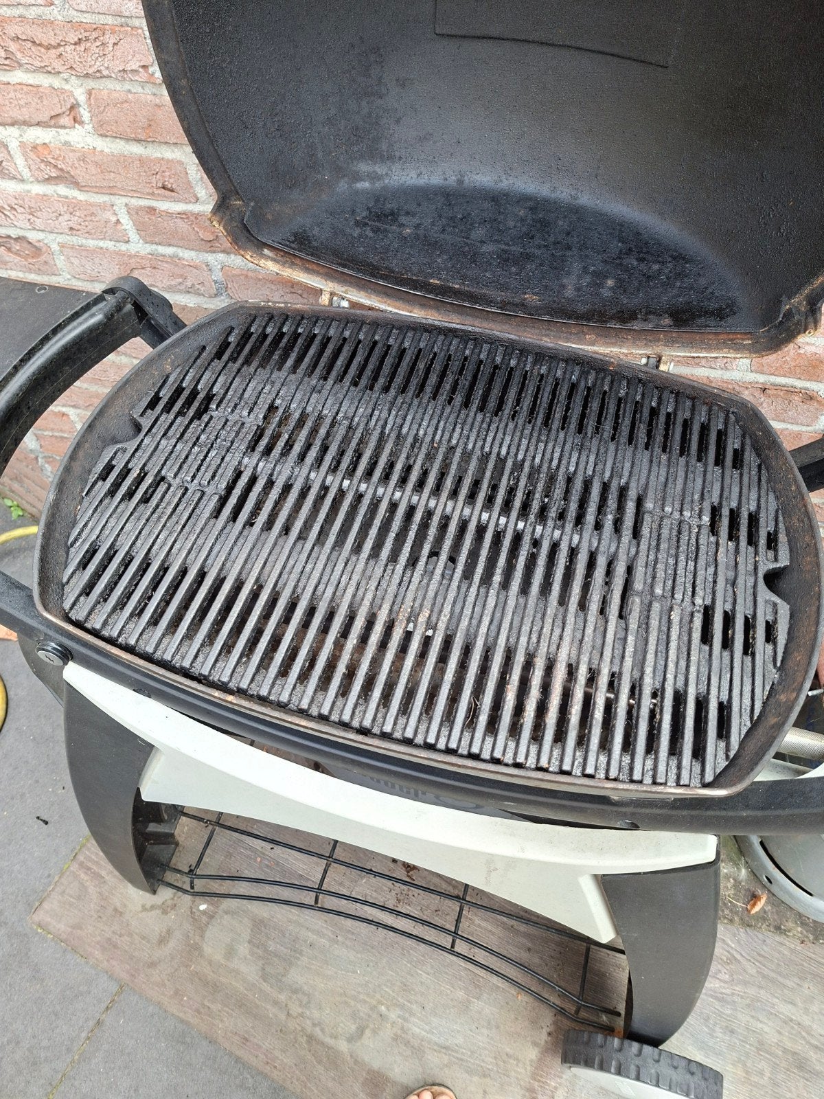 gasbarbeque, Ophalen, Gebruikt, Weber barbecue