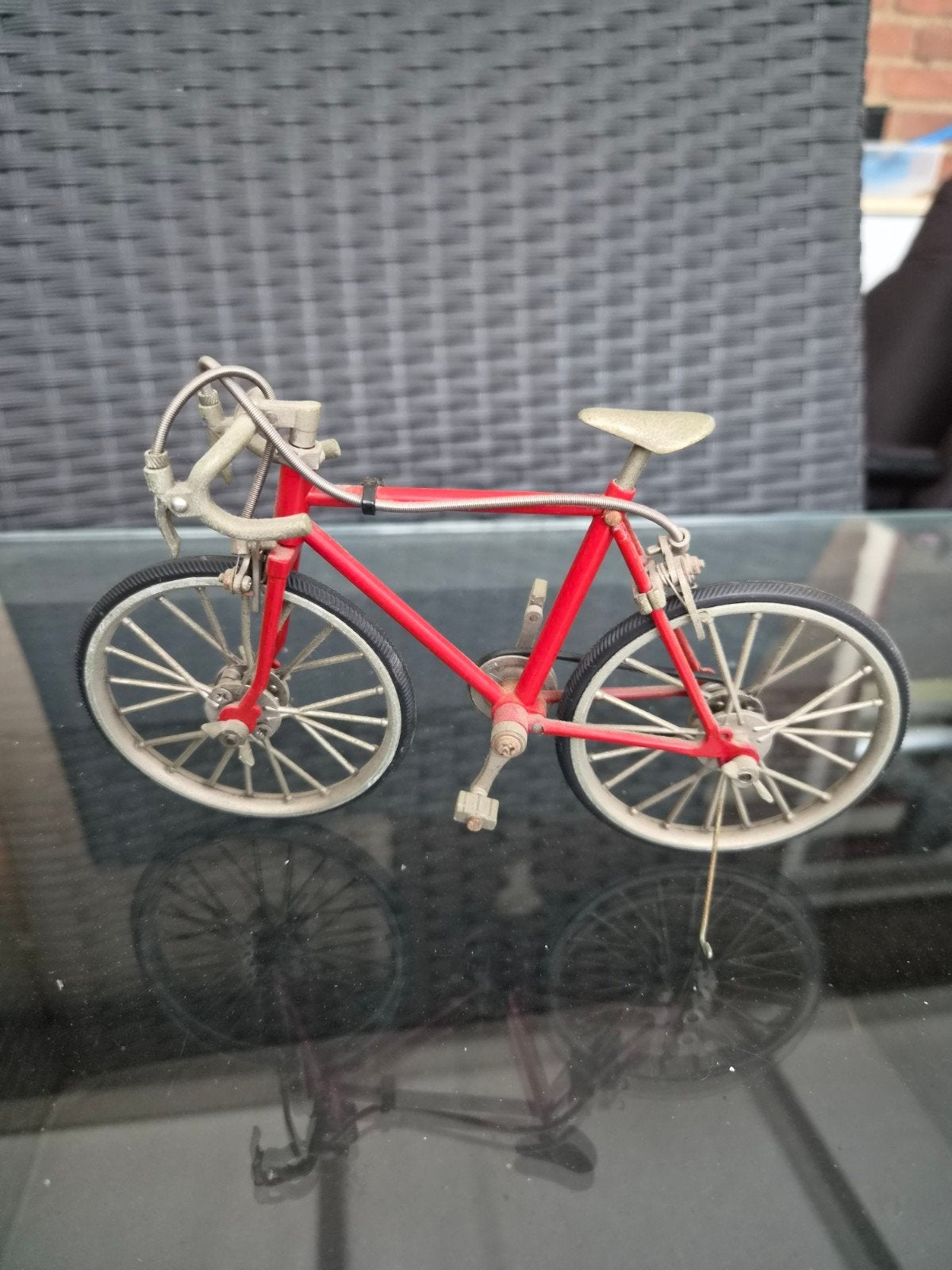 Miniatuur racefiets - Decoratief model, Overige merken, Gebruikt, 1:32 tot 1:50, Overige typen