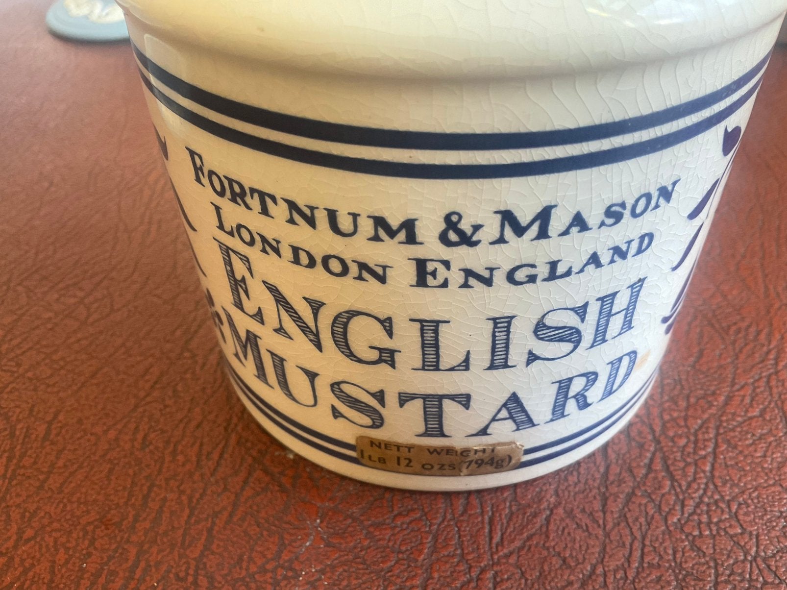 Fortnum mason mustard pottery, Ophalen of Verzenden
