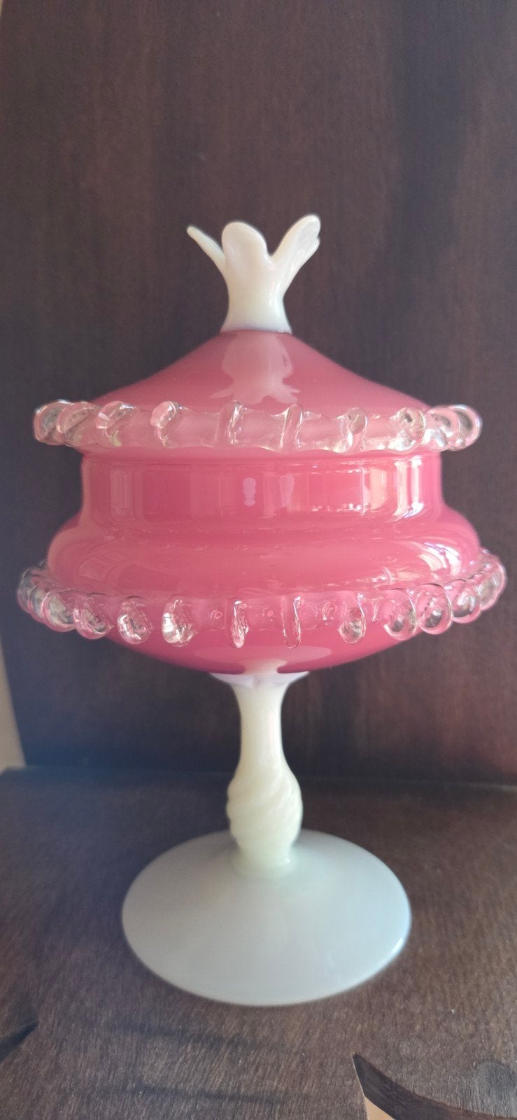 Prachtige Vintage Murano Glazen Bonbonnière Seguso, Ophalen of Verzenden