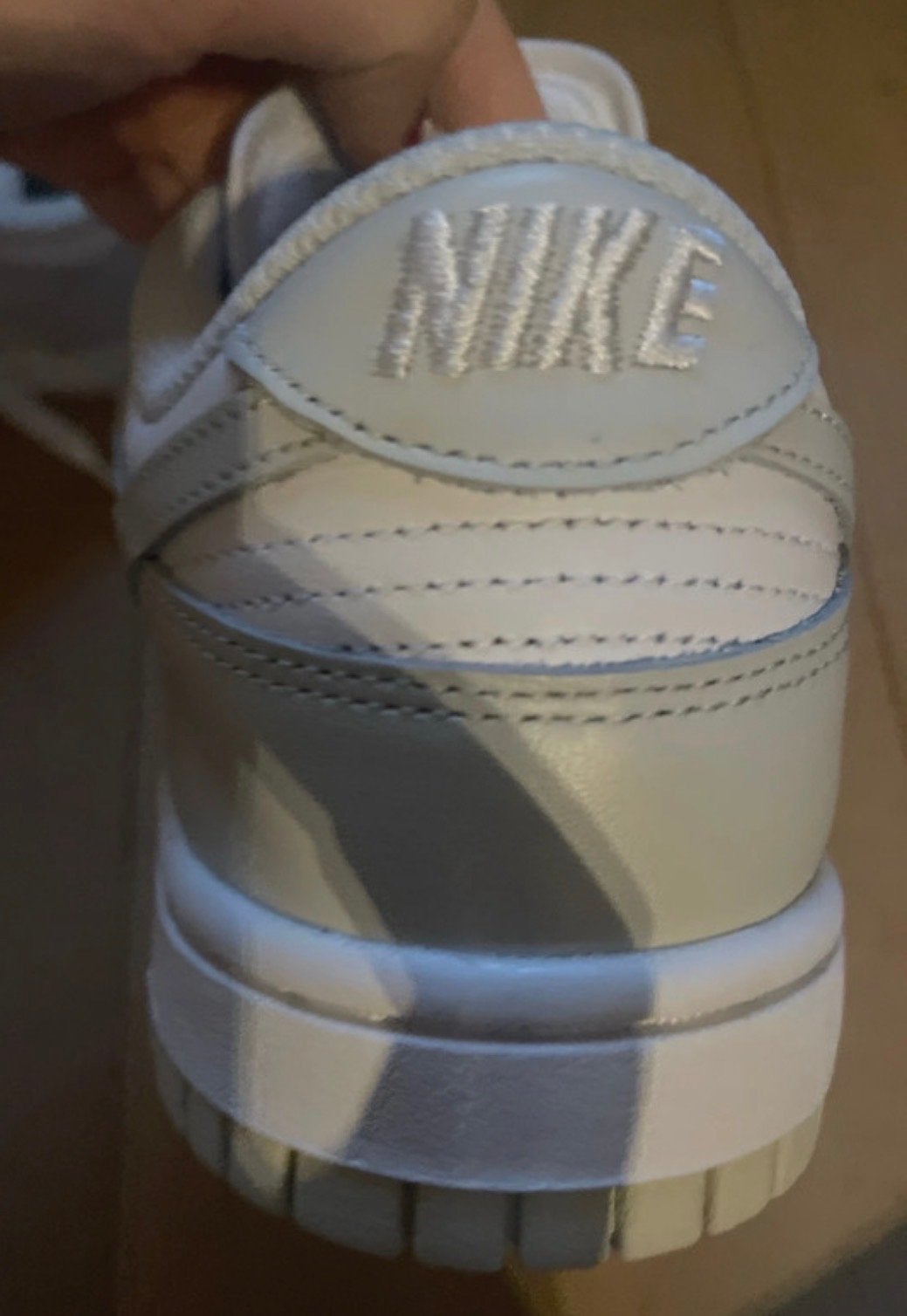 Nike Dunk Low Light Grey - Maat 37.5 (valt als 37), Ophalen of Verzenden, Nieuw, Grijs, Sneakers of Gympen