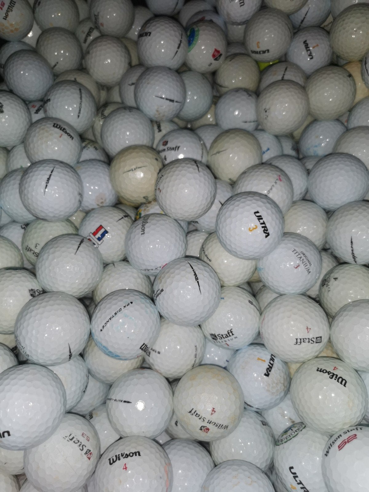 Wilson golfballen 100 stuks, Ophalen of Verzenden, Bal(len)