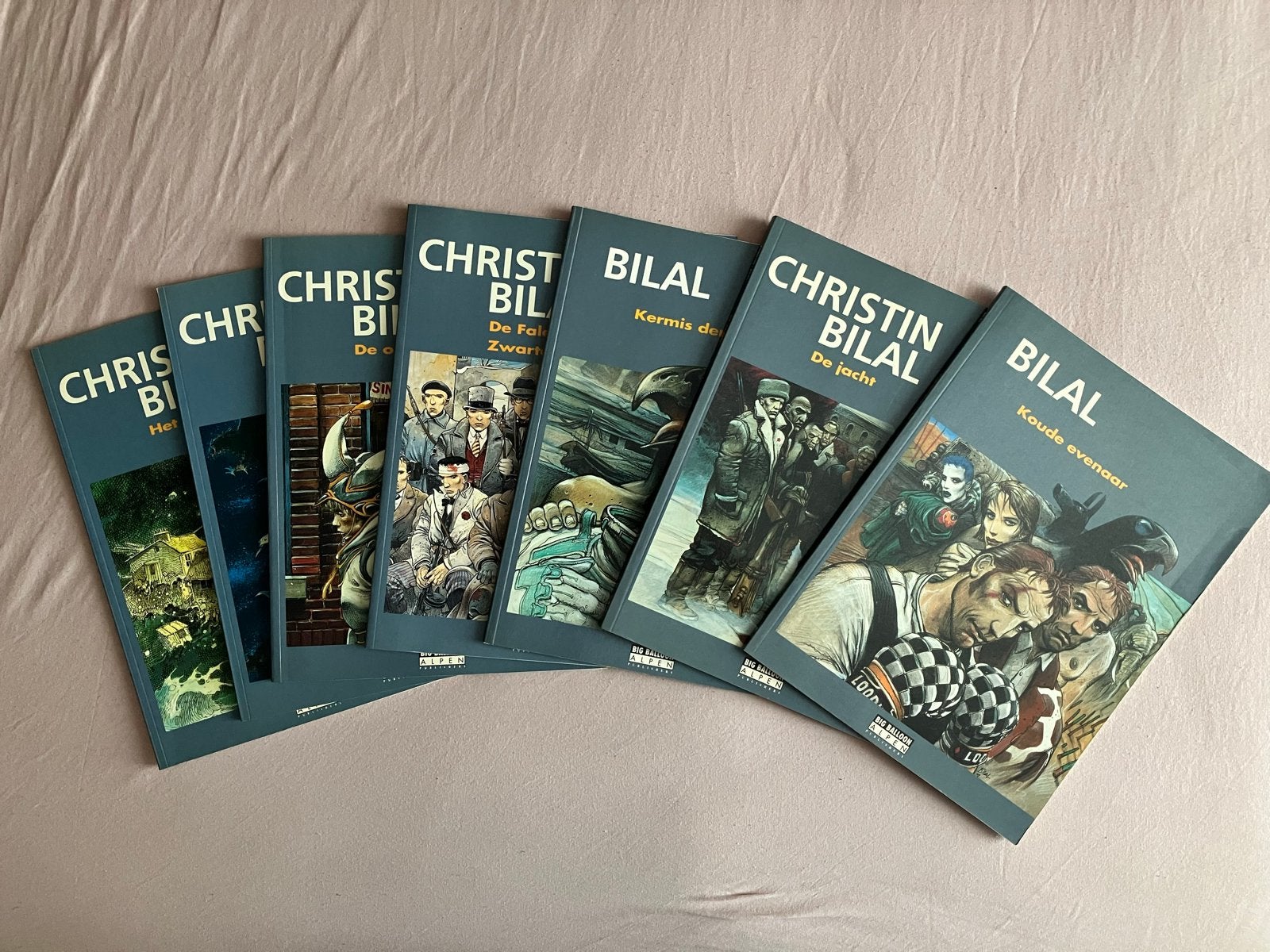 Christin & Bilal stripboeken - Complete serie, Boeken, Stripboeken, Complete serie of reeks, Ophalen of Verzenden, Zo goed als nieuw