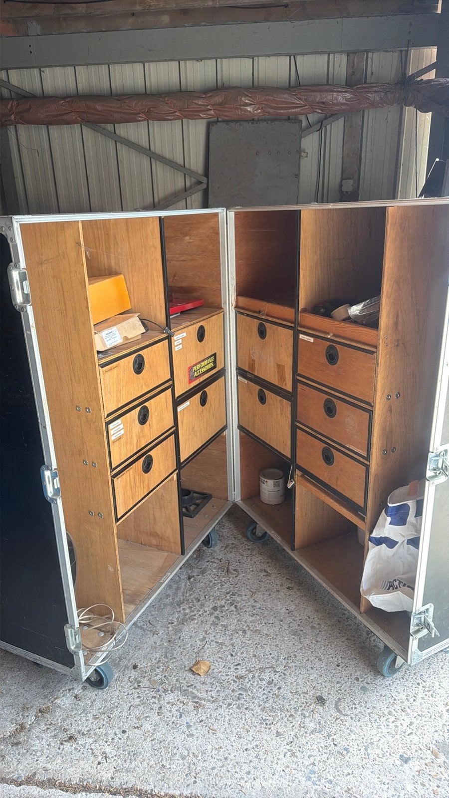 Flightcase met lades - Ideaal voor opslag en transport, Ophalen, Gebruikt