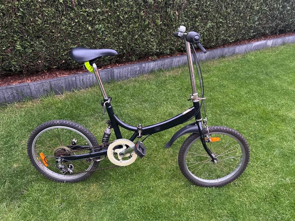 Vouwfiets met 6 versnellingen en slot, Fietsen en Brommers, Fietsen | Vouwfietsen, Overige merken, Gebruikt, Velgrem, Versnellingen
