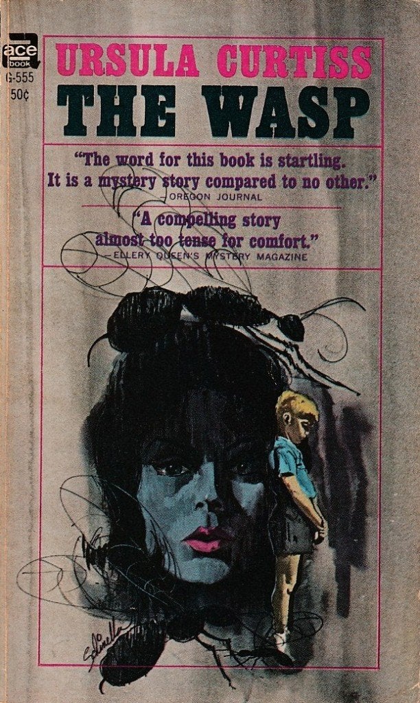 The Wasp - Ursula Curtiss (1963)"", Boeken, Ophalen of Verzenden, Zo goed als nieuw, Ursula Curtiss