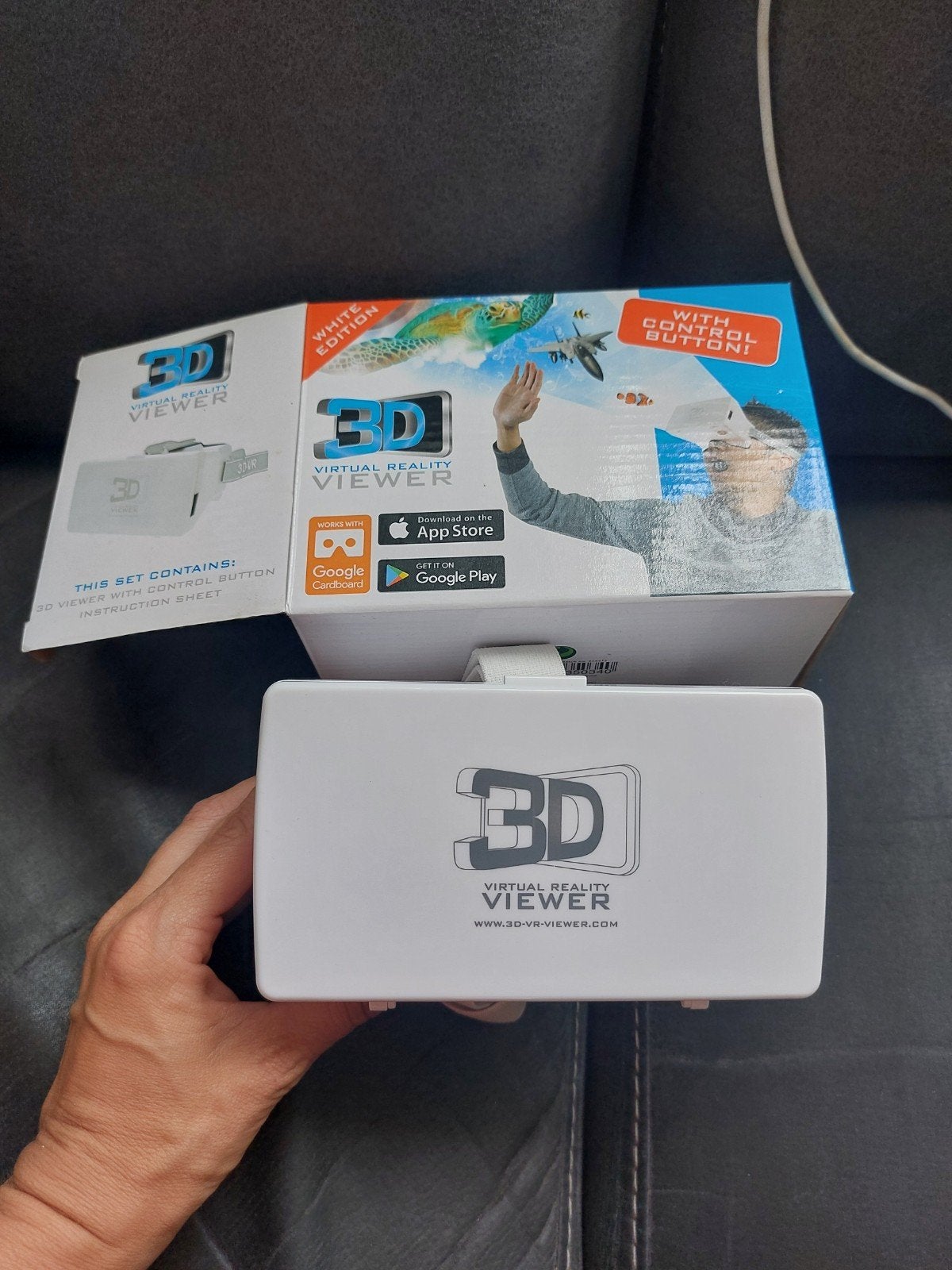 vr bril voor telefoon, Spelcomputers en Games, Ophalen of Verzenden, Zo goed als nieuw, Telefoon