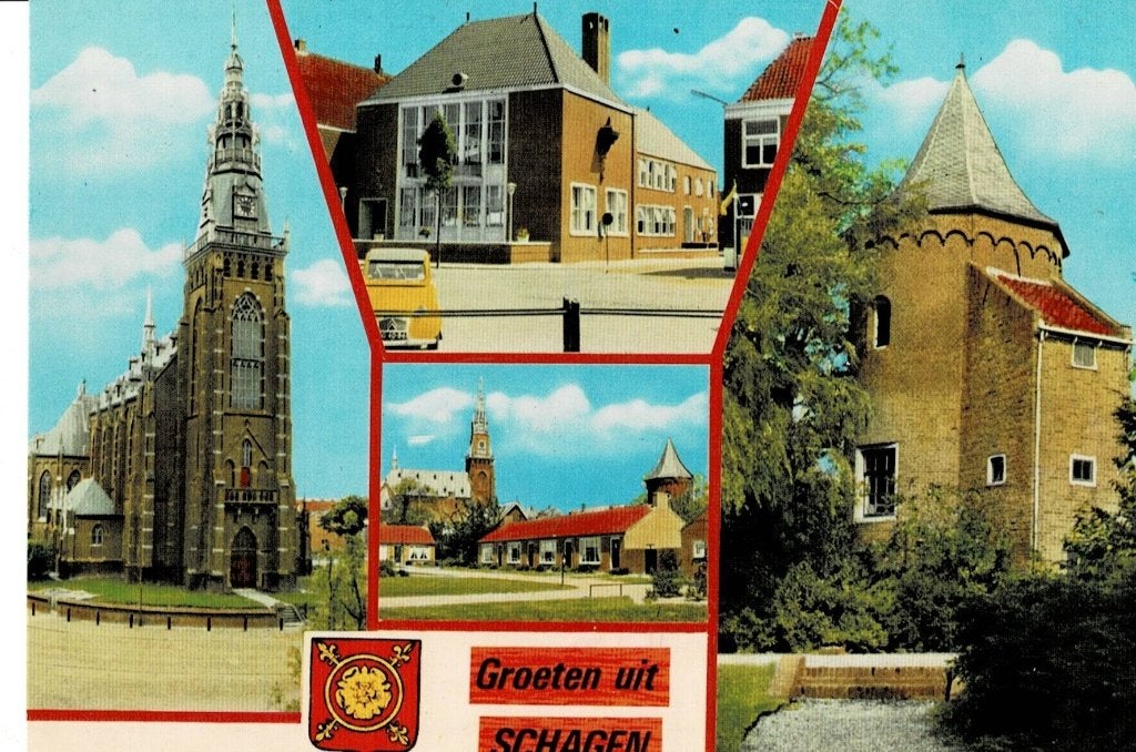 Schagen, Ophalen of Verzenden, Ongelopen, Noord-Holland