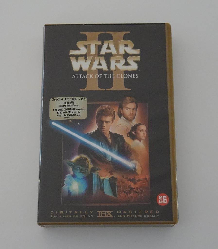 Star Wars 2 - Attack of the Clones - Film op VHS uit 2002, Ophalen, Zo goed als nieuw, Science Fiction en Fantasy