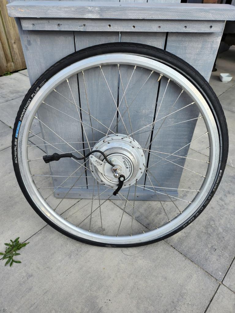 Achterwiel motor sparta koga batavus, Fietsen en Brommers, Fietsonderdelen, Ophalen of Verzenden