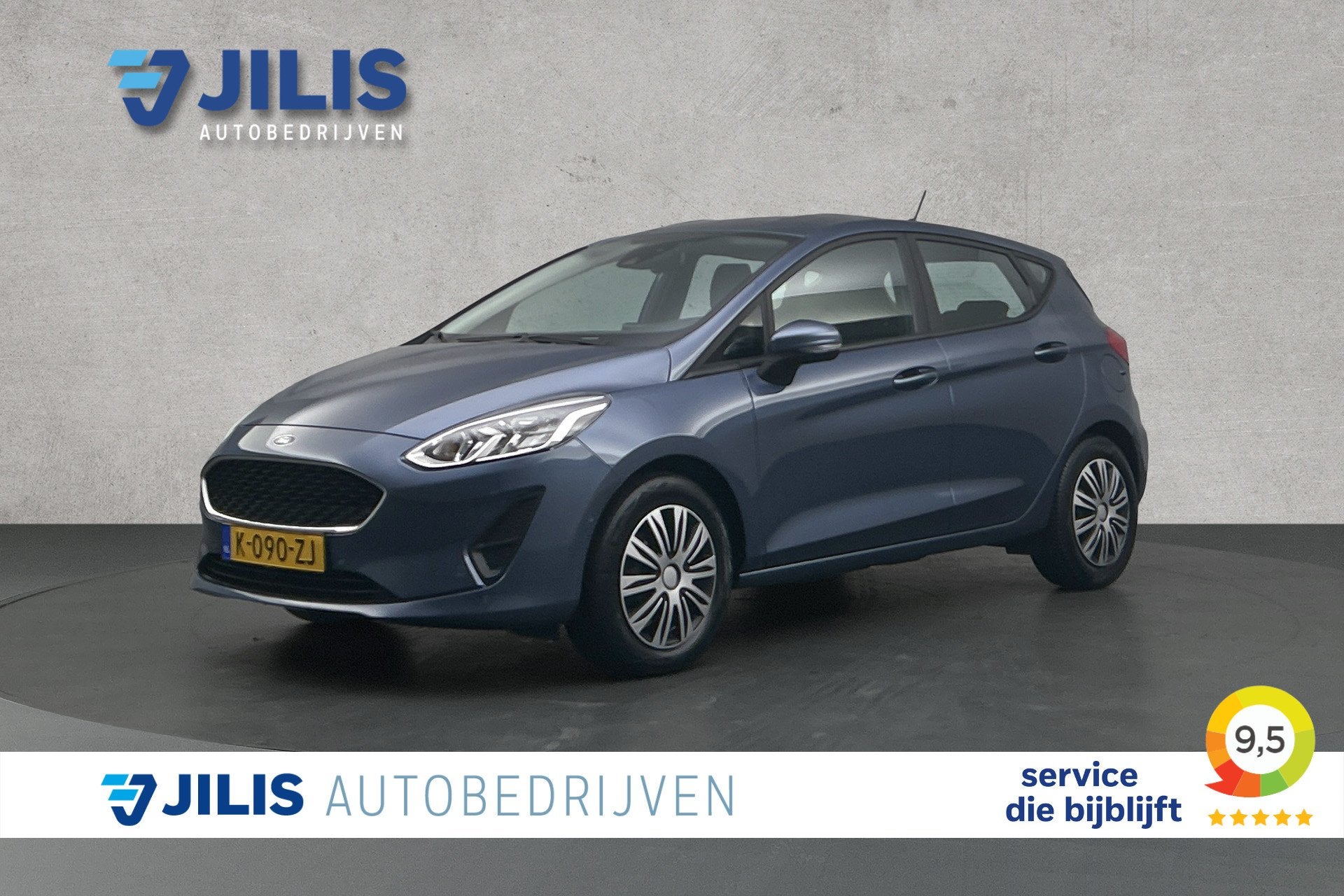 Ford Fiesta 1.0 EcoBoost | Cruise control | Airco | Apple Ca, Auto's, Voorwielaandrijving, Stof, Gebruikt, 580 kg