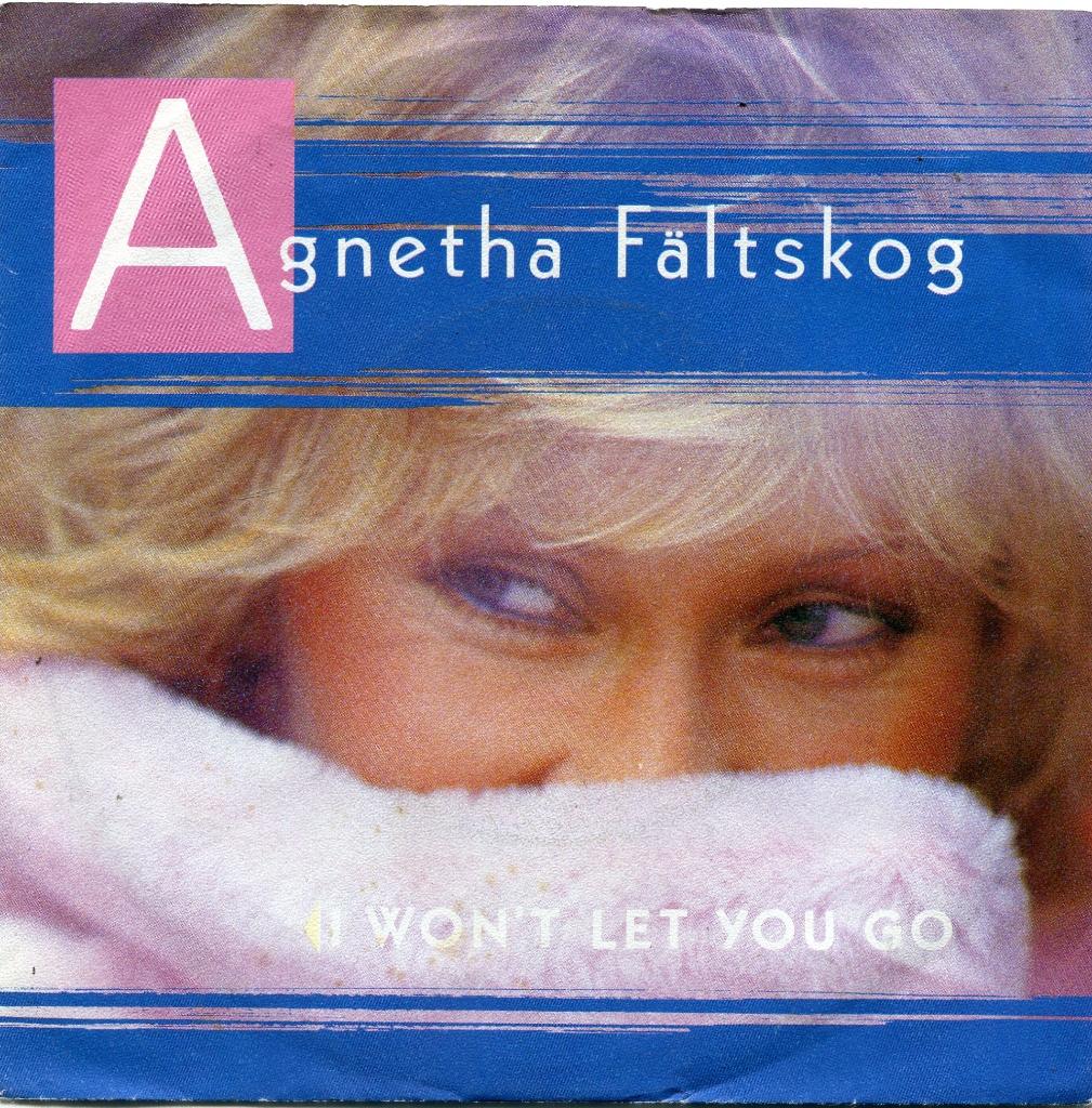AGNETHA FÄLTSKOG (Abba)  -  I won't let you go, Gebruikt, 7 inch, Pop, Single