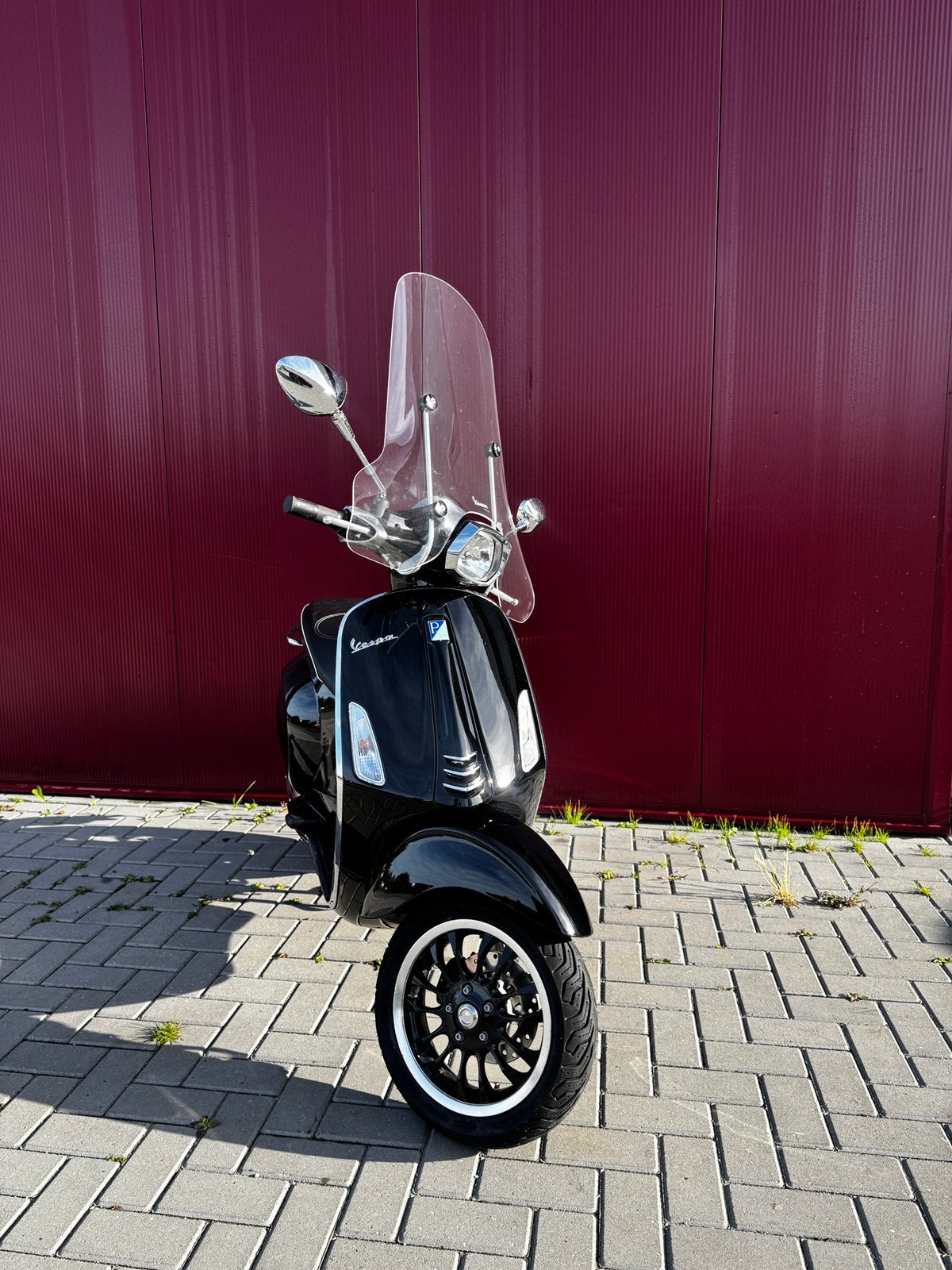 Vespa Sprint glans zwart 45/carb (lage kms, 1 eigenaar), Fietsen en Brommers, Overige modellen, Maximaal 45 km/u, Ophalen of Verzenden