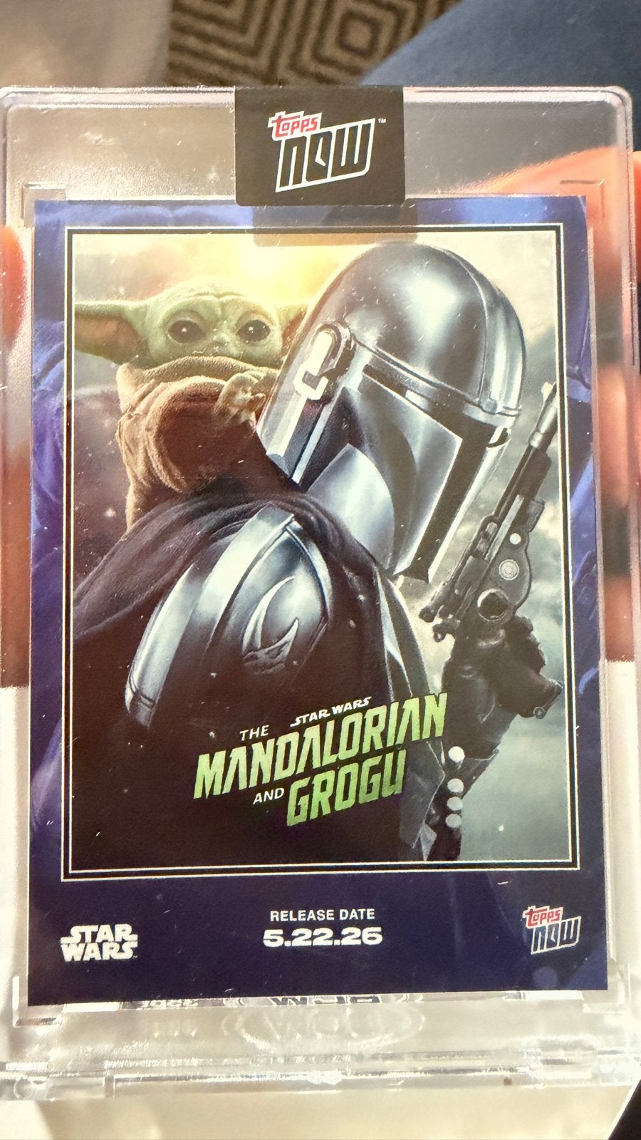 2026 Star Wars Topps NOW Mandalorian & Grogu MG01 kaart, Ophalen, Nieuw, Overige typen
