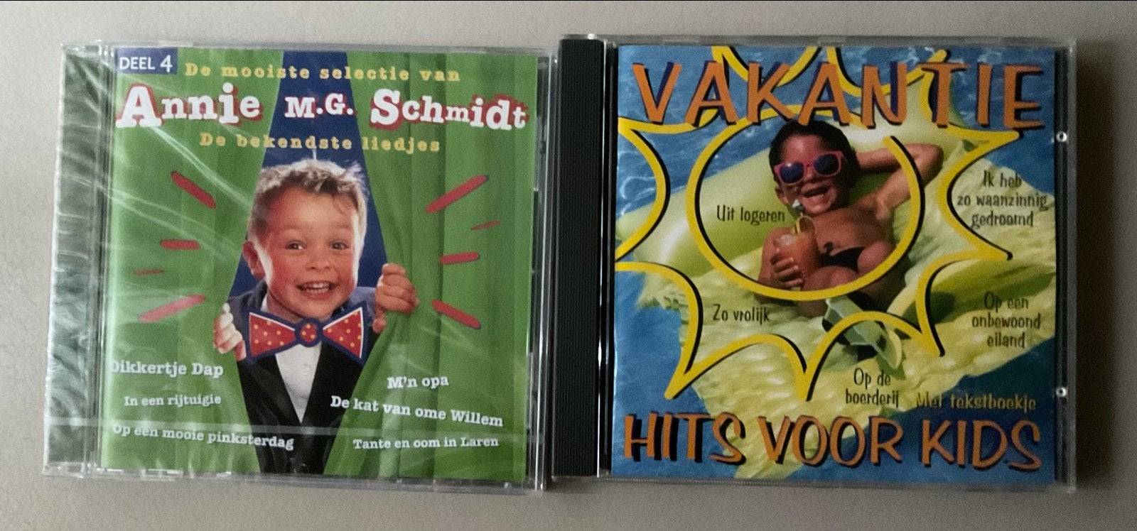 2 CD's: Annie M.G. Schmidt & Vakantie Hits voor Kids, Cd's en Dvd's, Cd's | Kinderen en Jeugd, Ophalen of Verzenden, Muziek, Album
