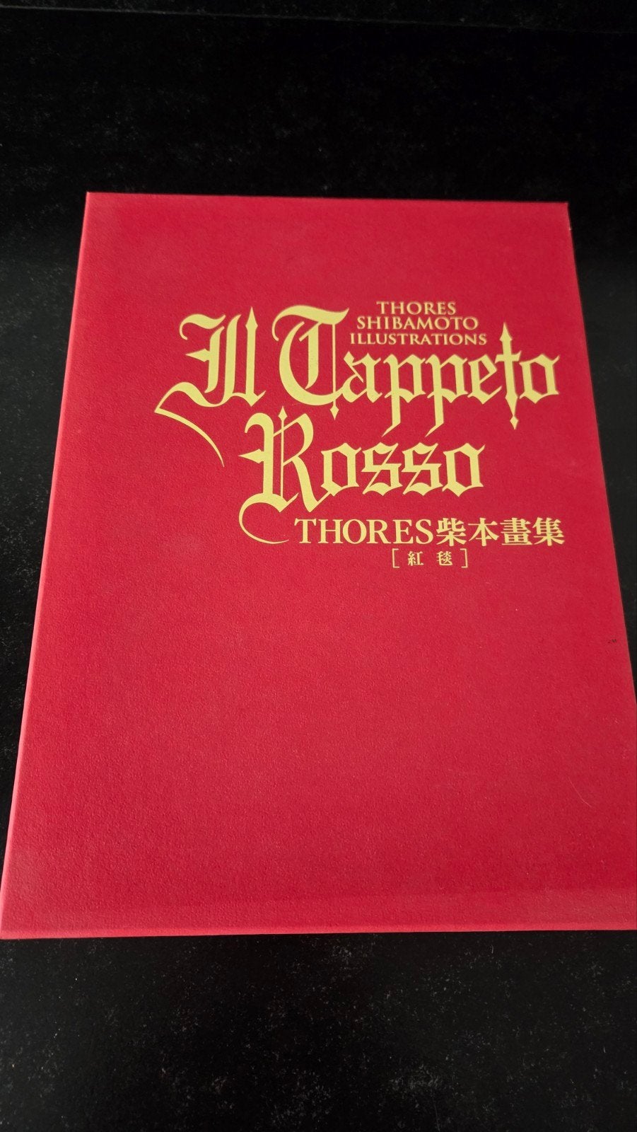 Thores Shibamoto Il Tappeto Rosso artbook Trinity Blood, Boeken, Verzenden, Zo goed als nieuw, Thores Shibamoto