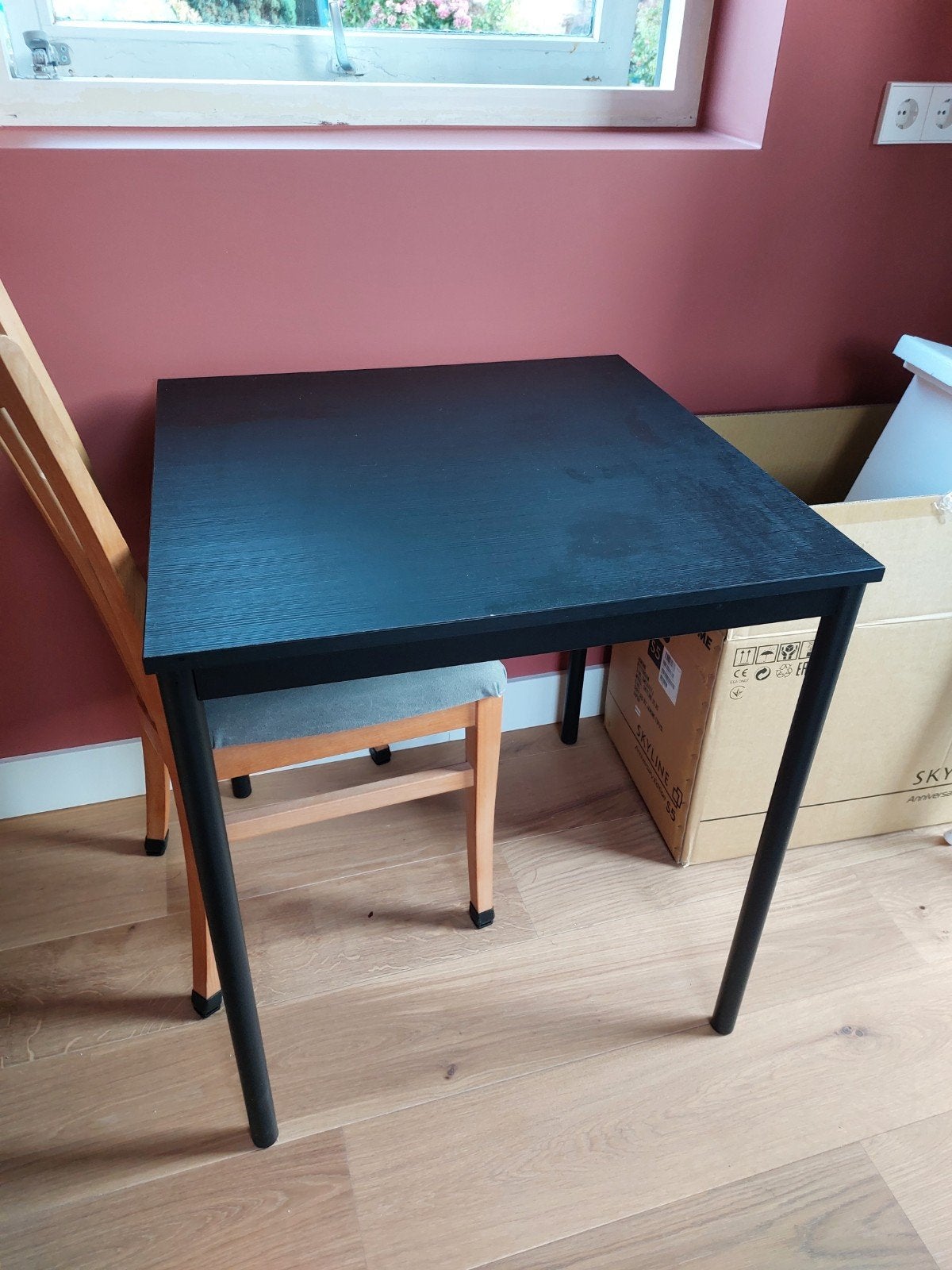 IKEA Sandsberg tafel GRATIS, Modern, Compact, Gebruikt, 50 tot 100 cm, Vierkant