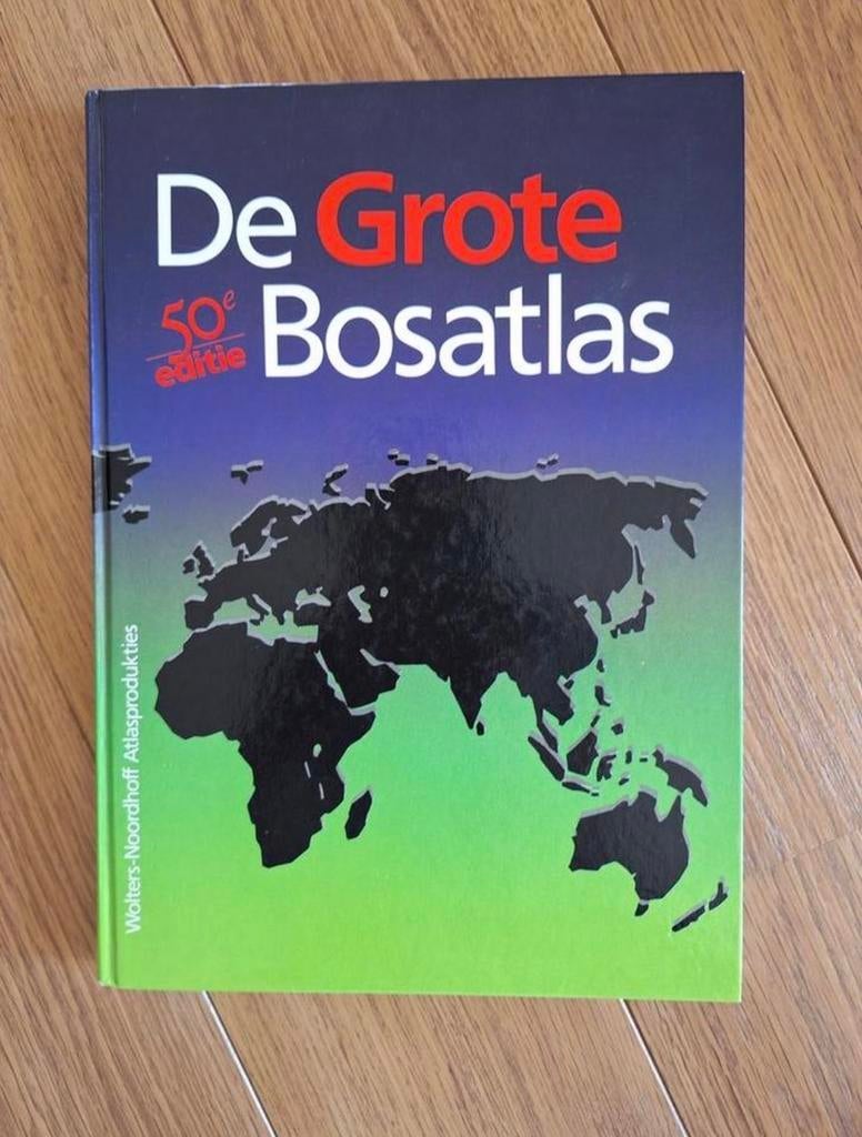 De Grote Bosatlas 50e editie, Boeken, Gelezen, Bosatlas, 2000 tot heden, Ophalen of Verzenden