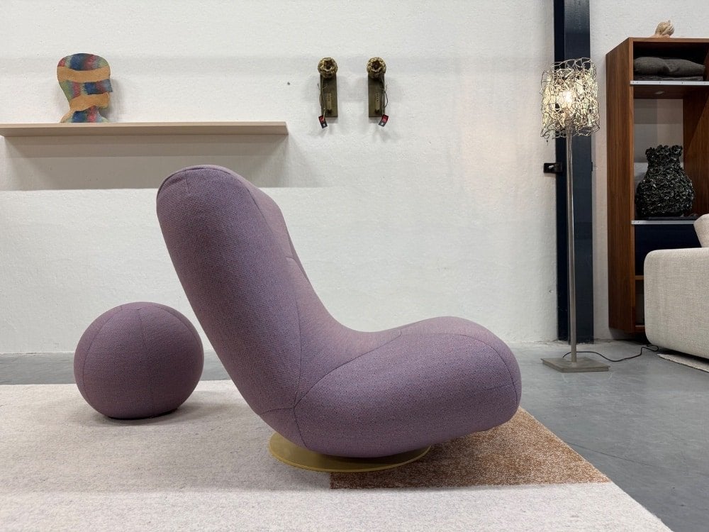 Showmodel Label van den Berg Bean Draai Fauteuil Stoel, 100 tot 125 cm, Nieuw, Ophalen of Verzenden, Label