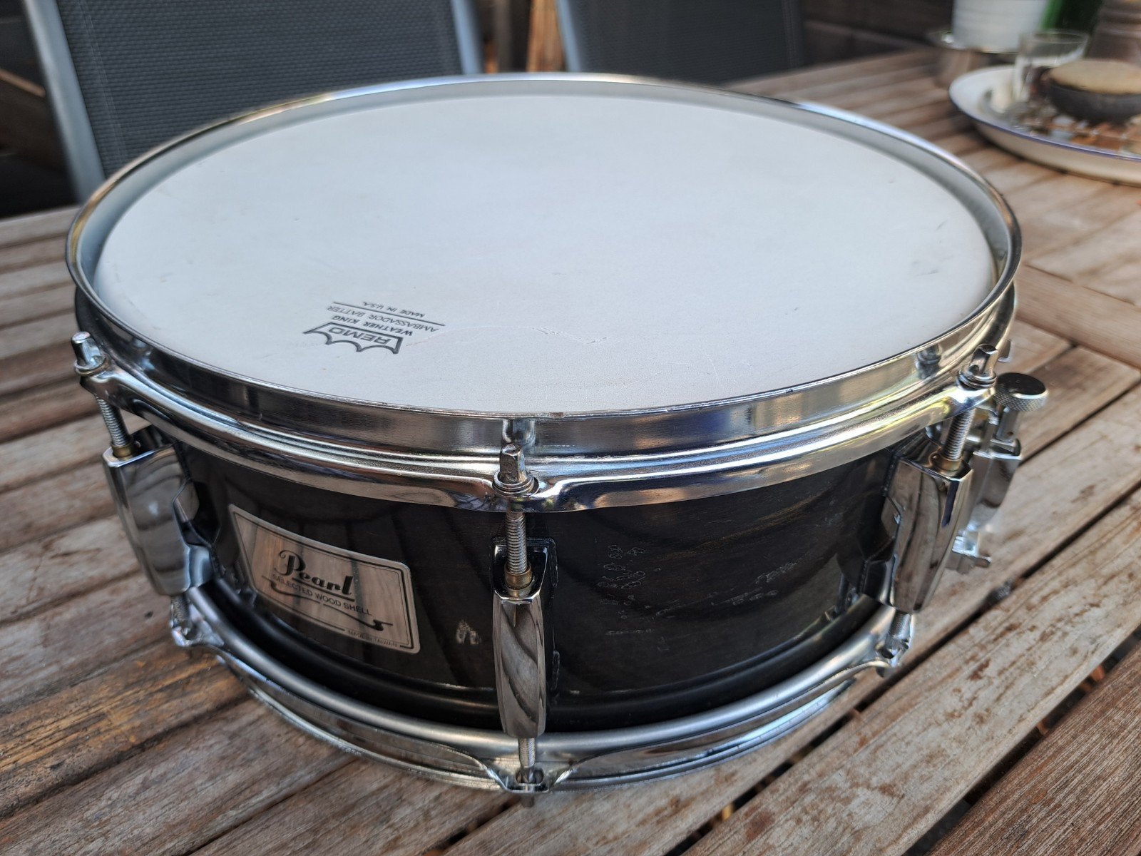 pearl selected wood shell 14 x 5.5 inch nette snarentrommel, Ophalen of Verzenden, Gebruikt, Trommel