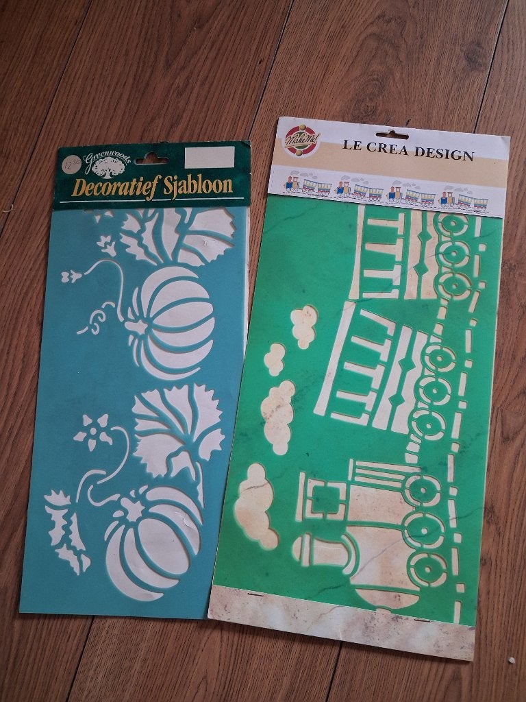 30 sjablonen, Ophalen of Verzenden, Nieuw, Herbruikbaar, Knutselmateriaal