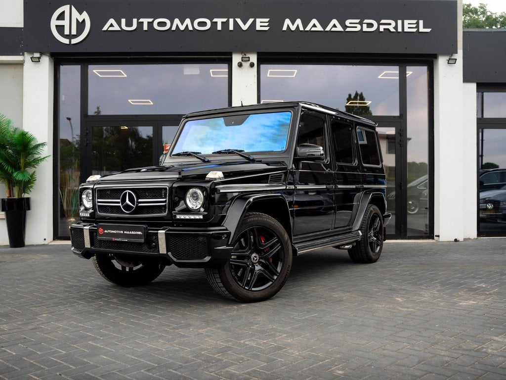 Mercedes-Benz G-klasse AMG 63/544Pk|Schuifdak|Camera|stoelve, Auto's, Mercedes-Benz, Gebruikt, 8 cilinders, Zwart, Leder