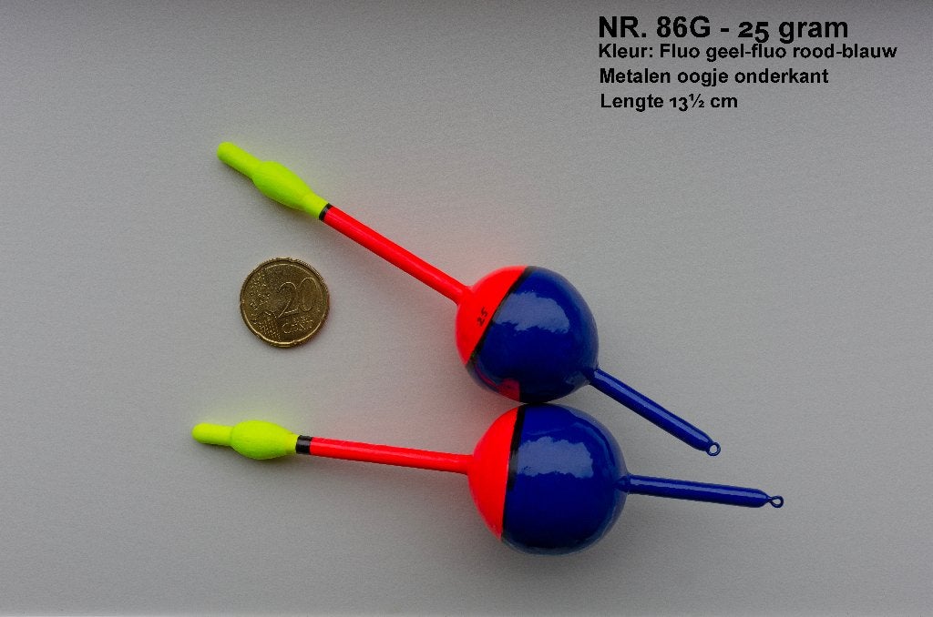 DOODAAS / SNOEKDOBBER HANDBUILT NR. 86G / 25 gram, Ophalen of Verzenden, Nieuw, Dobber of Lood