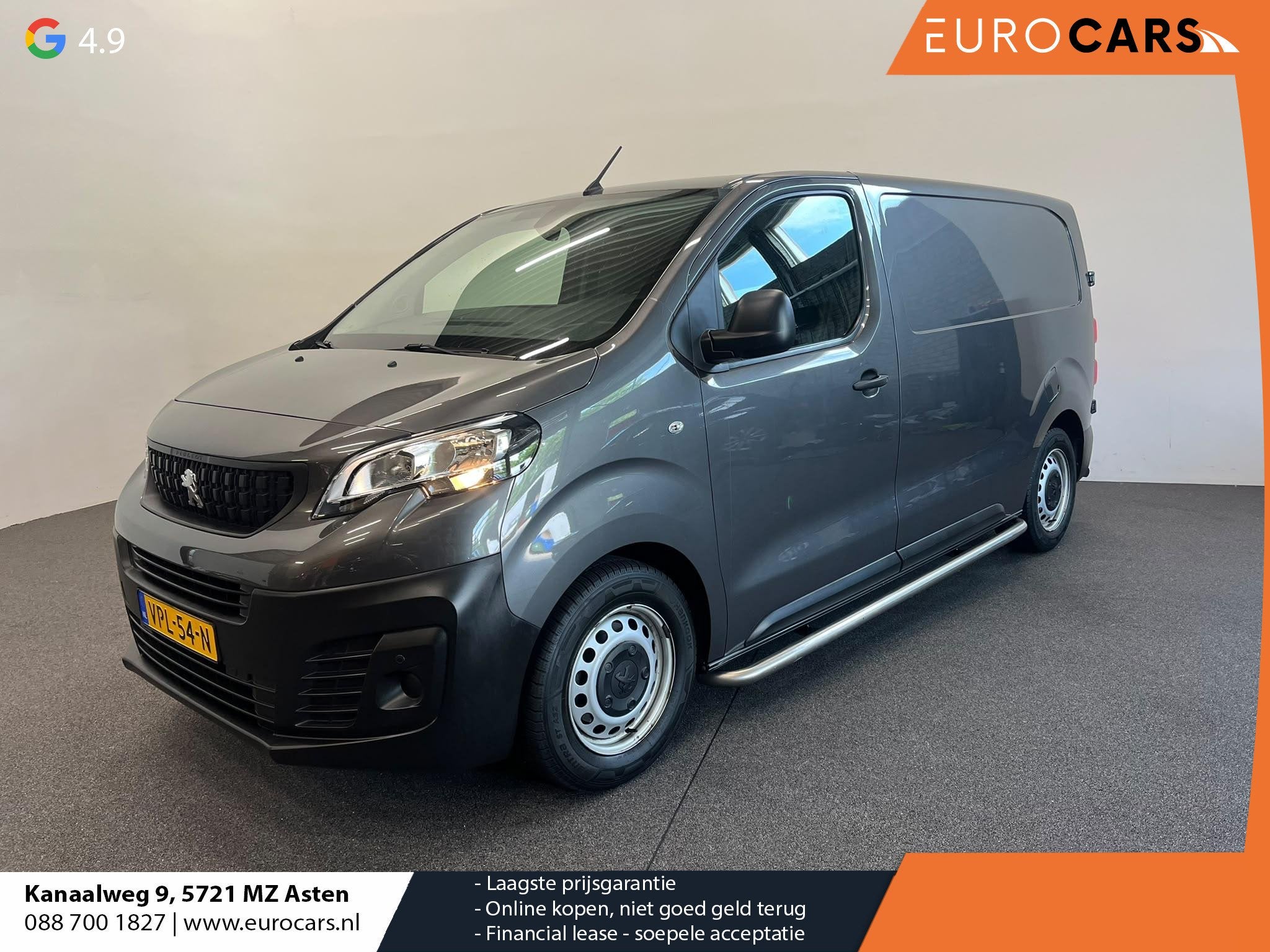 Peugeot Expert 2.0 BlueHDI 145 Standard Premium Airco Navi C, Stof, Gebruikt, 4 cilinders, Bedrijf