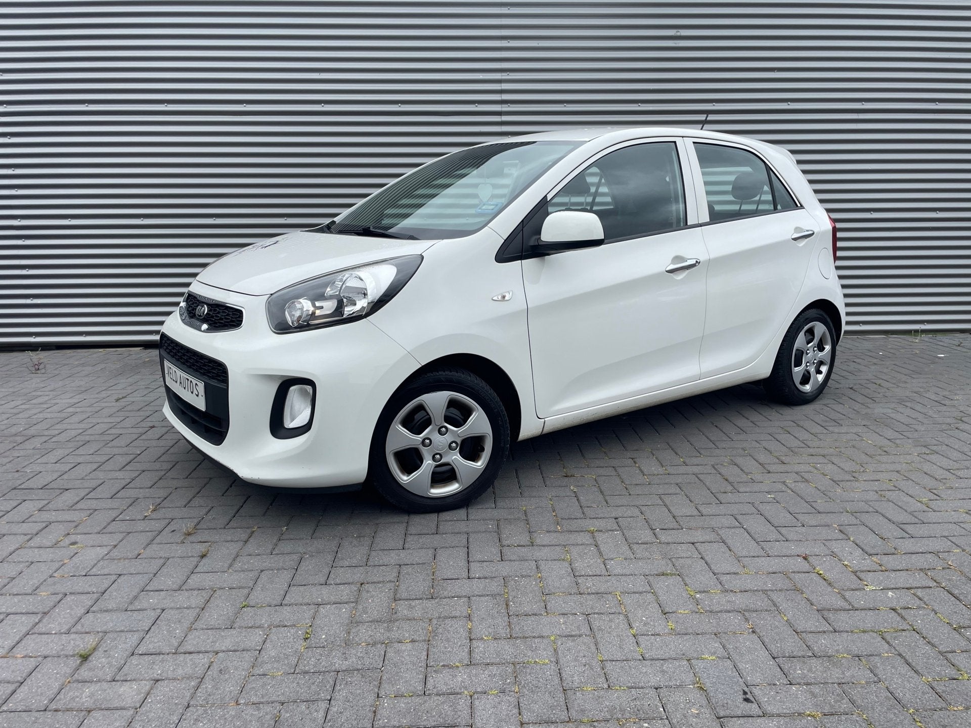 Kia Picanto 1.0 CVVT ComfortLine bouwjaar 2016, Voorwielaandrijving, Stof, Gebruikt, Zwart