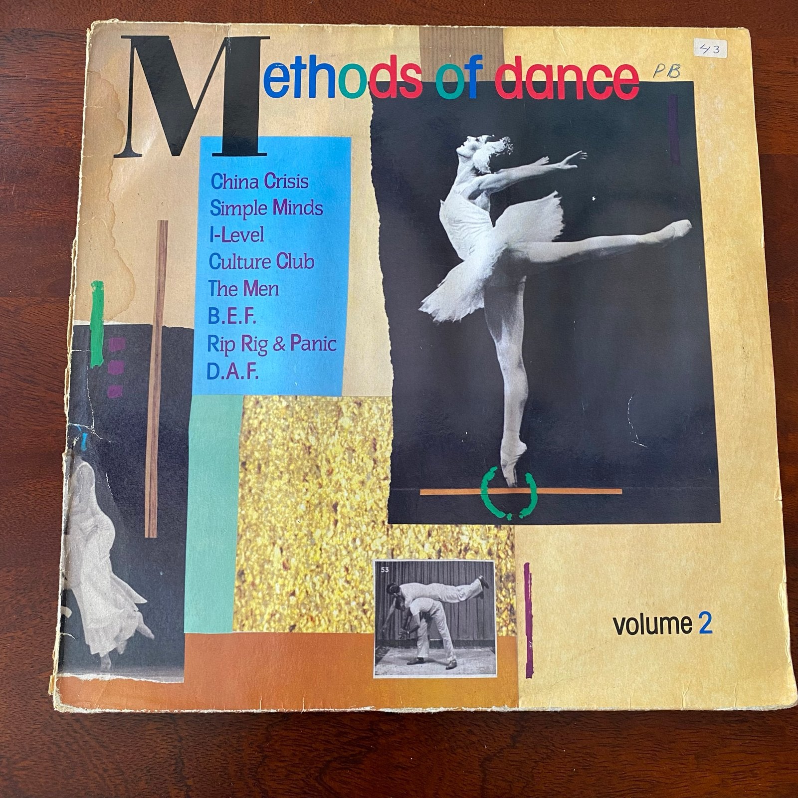 Methods of Dance Volume 2 LP Vinyl - Diverse Artiesten, Cd's en Dvd's, Vinyl | Pop, Gebruikt, Verzenden