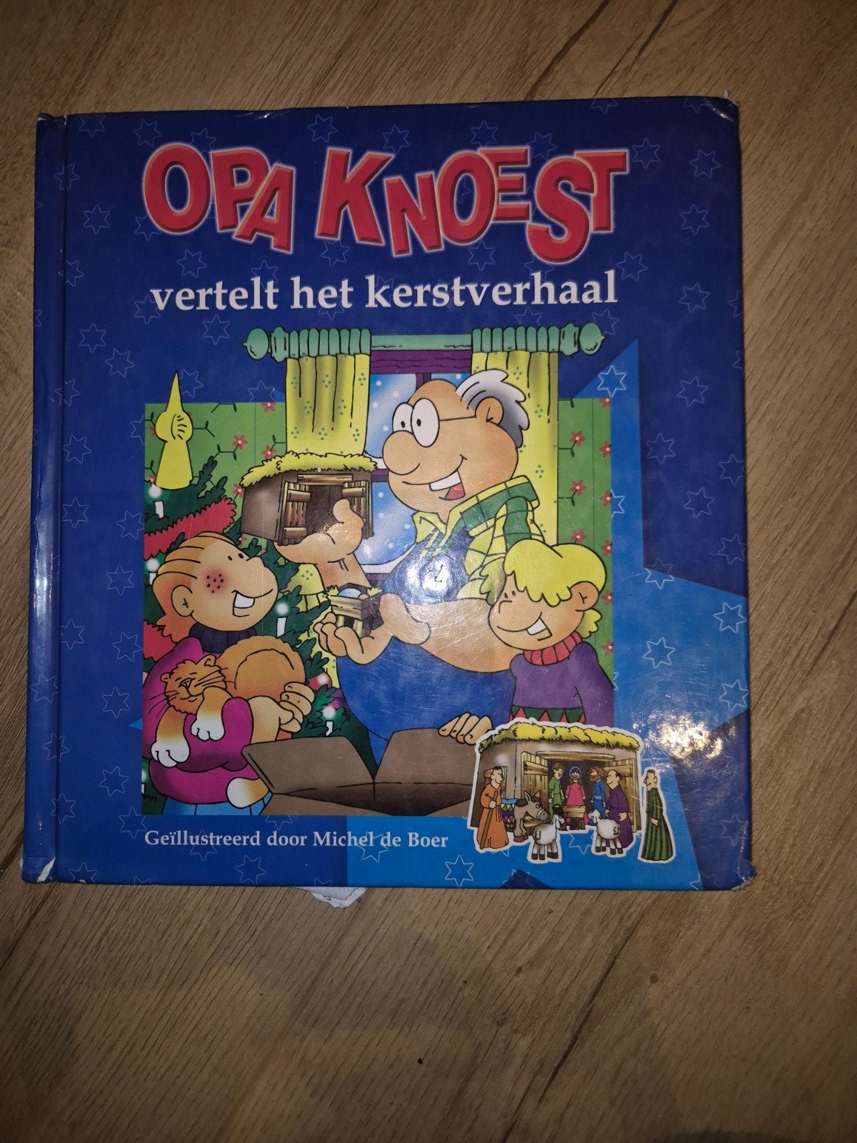 opa knoest vertelt het kerstverhaal, Ophalen of Verzenden, Gelezen, Michel de boer