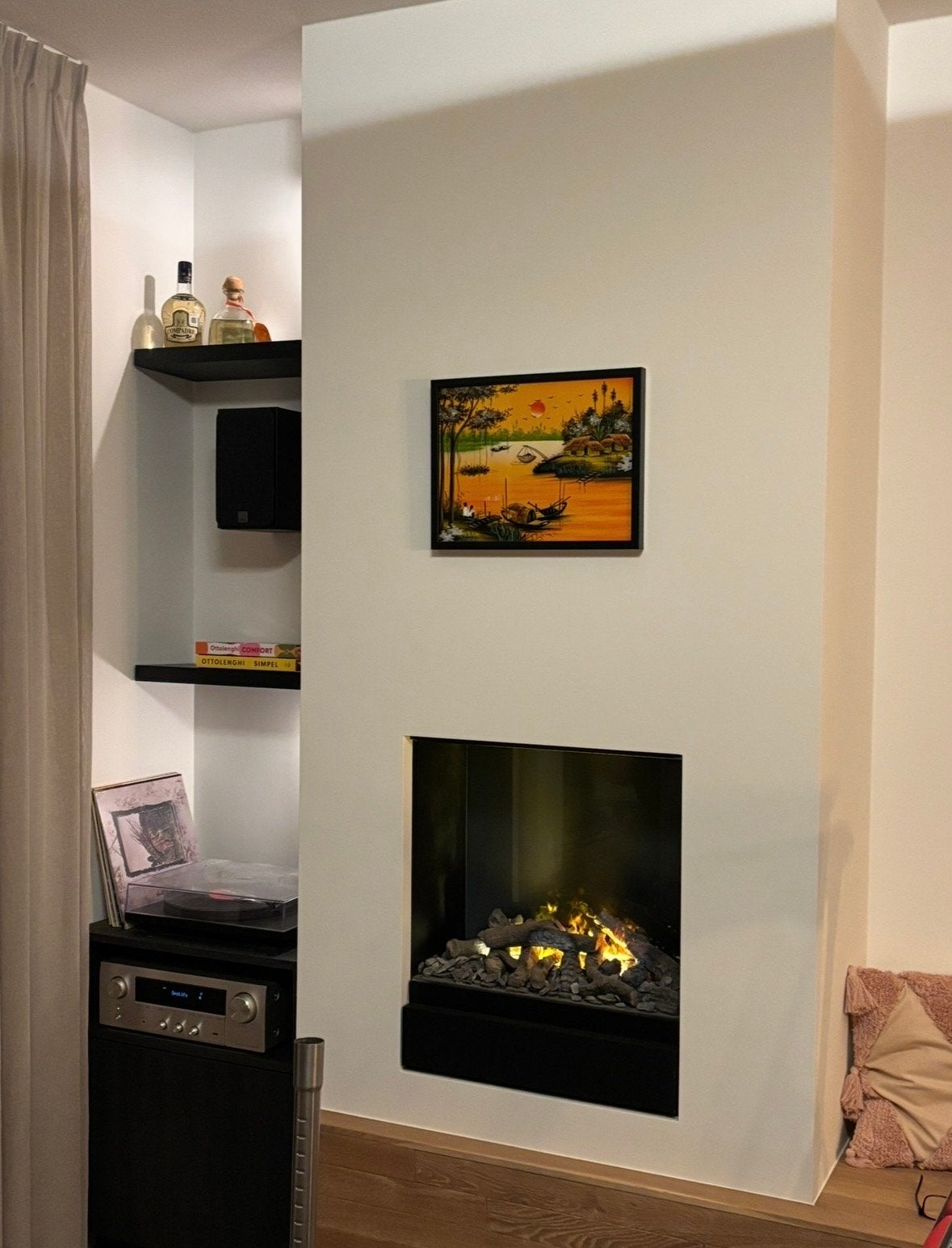 Dimplex Gala waterdamphaard - Elektrische inbouwhaard, Huis en Inrichting, Ophalen, Gebruikt, Inbouwhaard, Elektrische haard