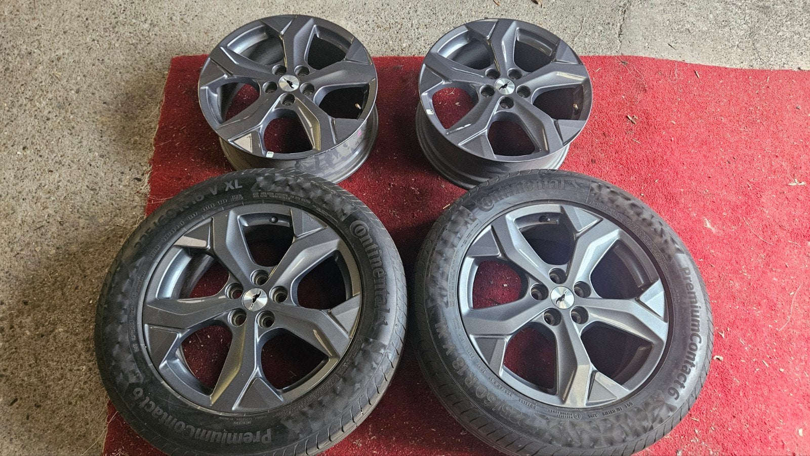 18 inch originele Ford Mustang Mach-E velgen, zgan!, Auto-onderdelen, Banden en Velgen, Ophalen, 18 inch, Gebruikt, Velg(en)