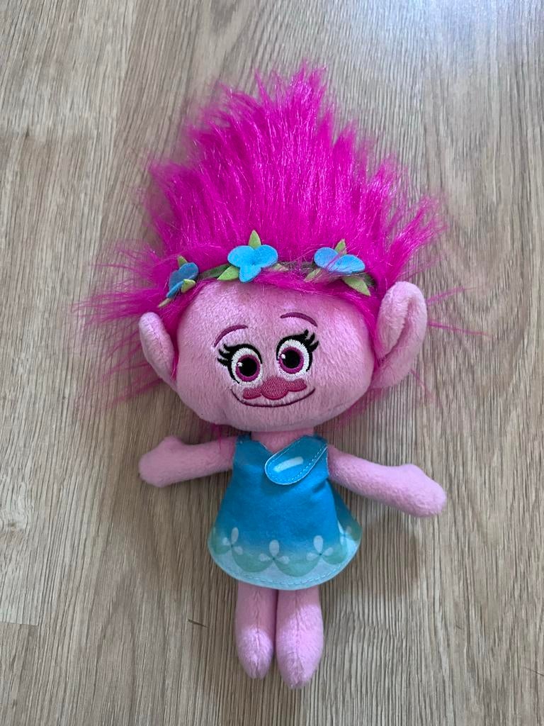 Poppy knuffel van de serie Trolls, Kinderen en Baby's, Speelgoed | Knuffels en Pluche, Ophalen of Verzenden, Gebruikt, Overige typen