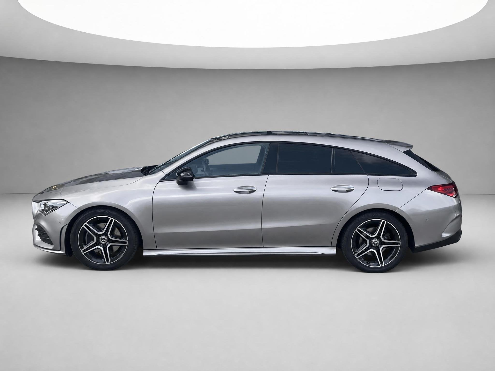 Mercedes-Benz CLA-klasse Shooting Brake 200 Premium Plus, Auto's, 730 kg, Gebruikt, 4 cilinders, Leder en Stof