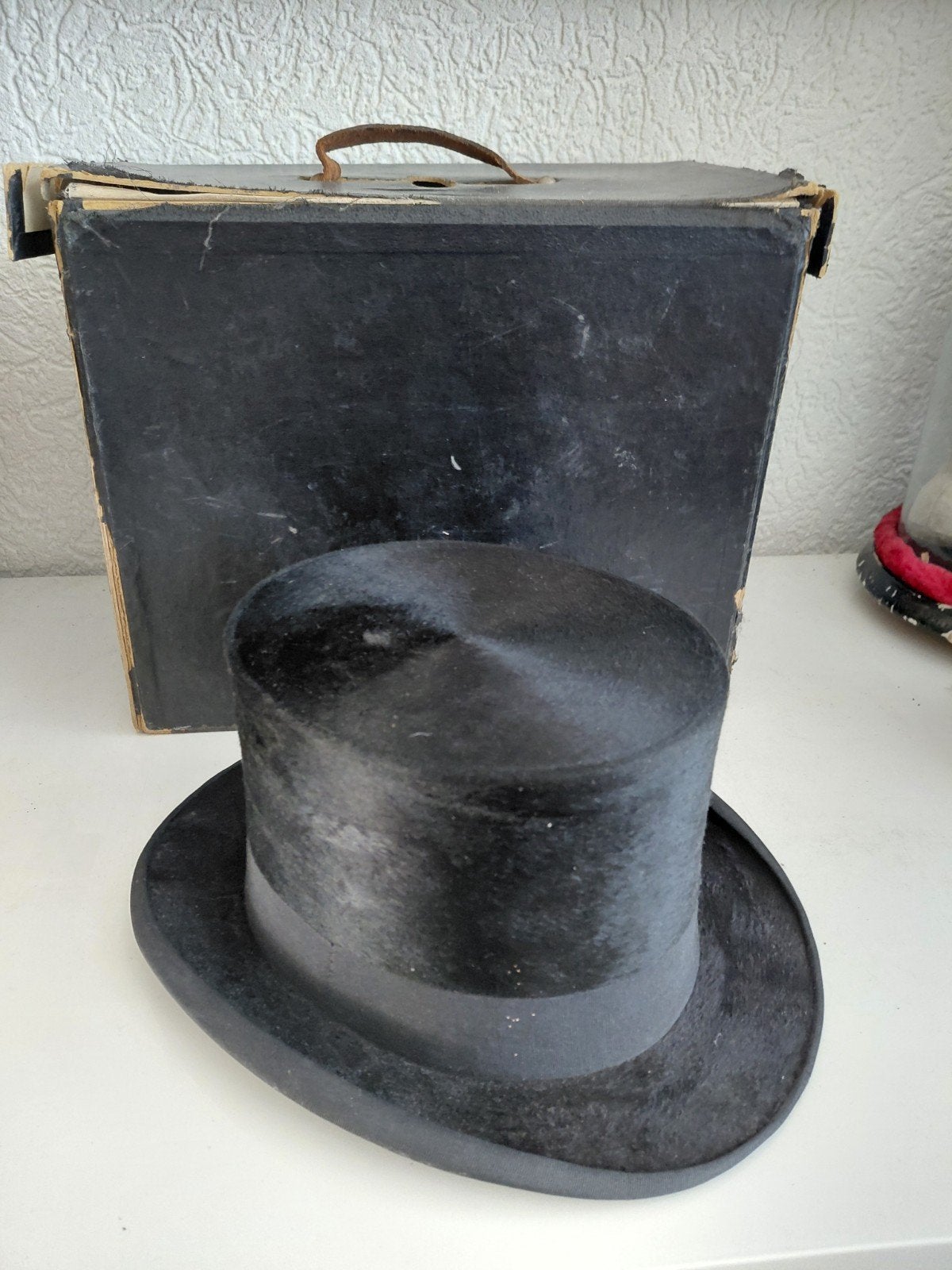 Oude hoge hoed, Ophalen of Verzenden