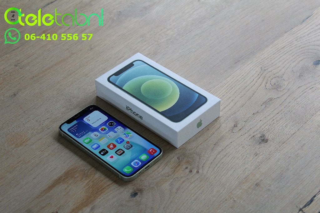 Apple iPhone 12 Mini - 64GB - Groen | Batterij 100%, Telecommunicatie, Mobiele telefoons | Apple iPhone, Apple, Apple, IPhone 12 Mini