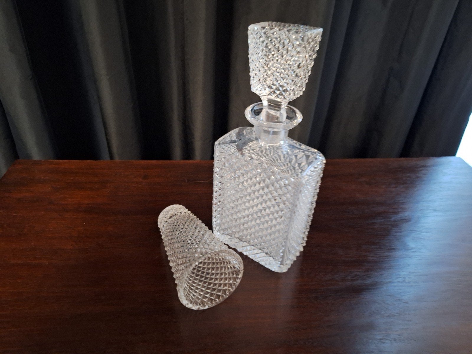 Karaf met glas, Ophalen of Verzenden