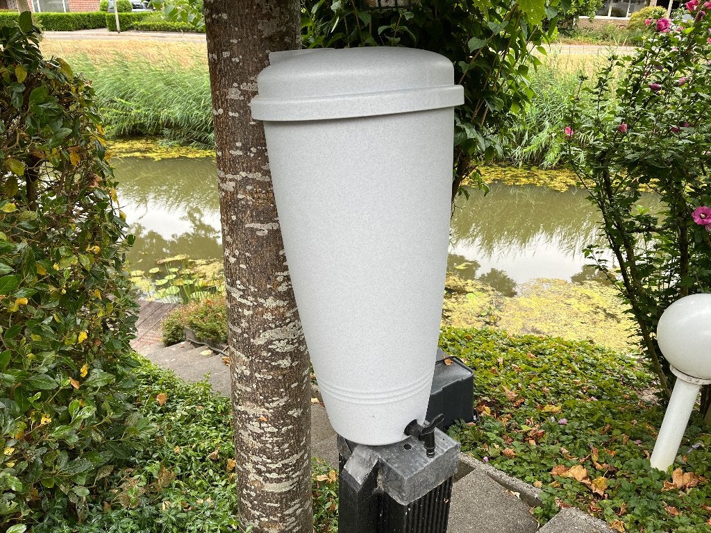 Regenopvanger in regenpijp, Ophalen, Kunststof, Met kraantje, Minder dan 75 liter